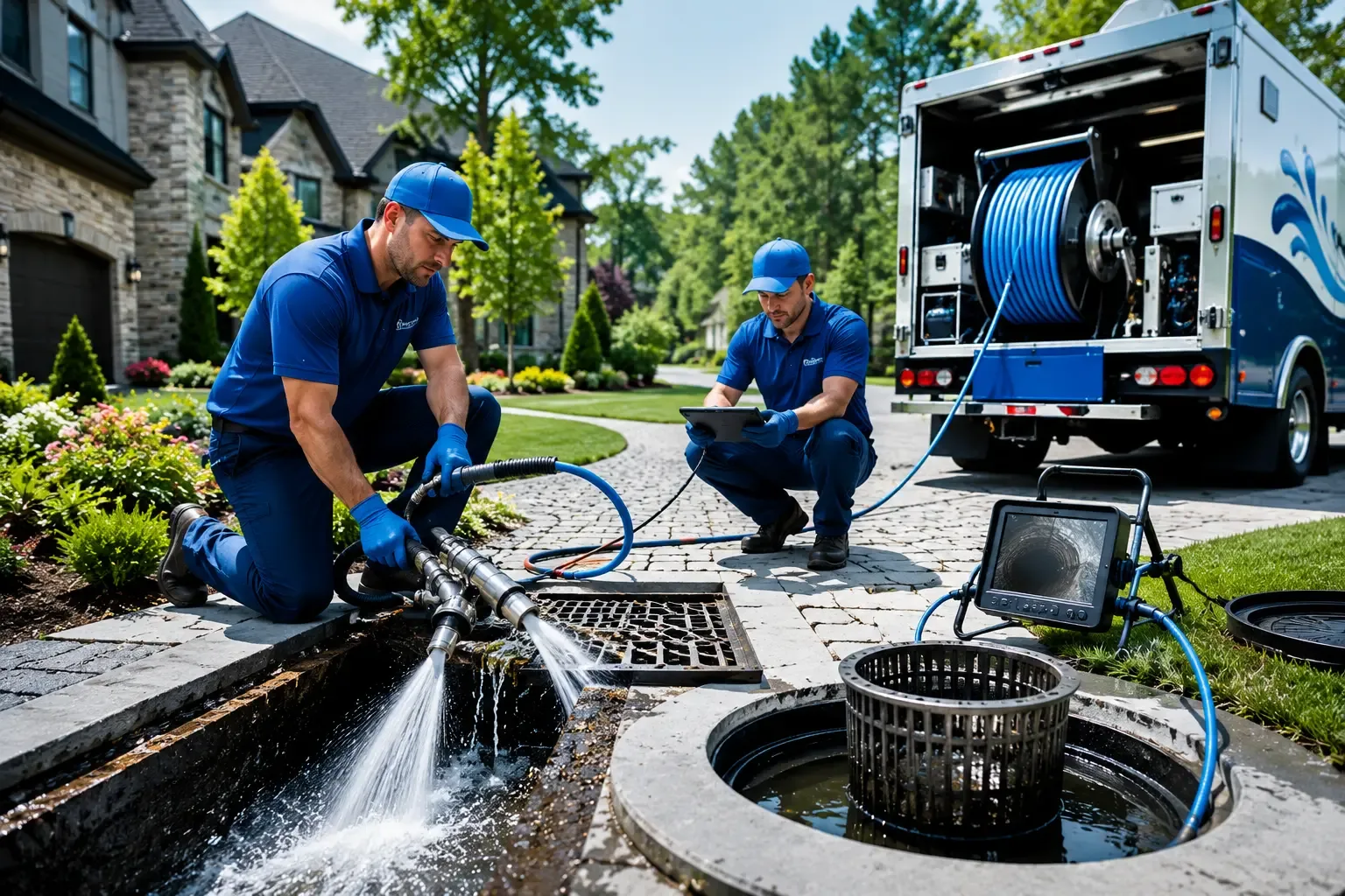 Local outdoor drain cleaning professionals in Secondcreek, WV